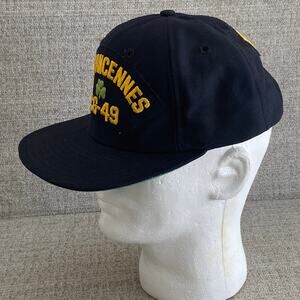 USS Vincennes CG-49 VTG New Era Team #49 Med Navy- Large Snap Back - Preowned